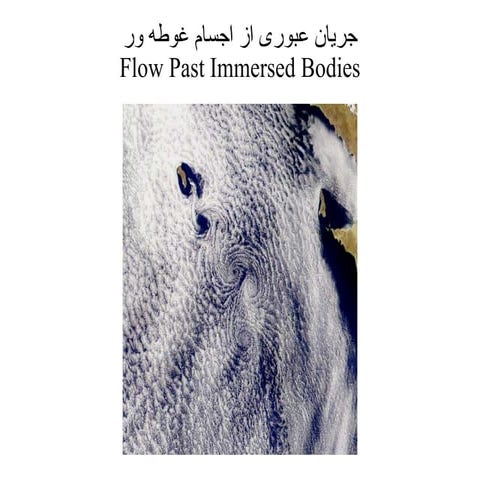 Flow over immersed body iman daylami