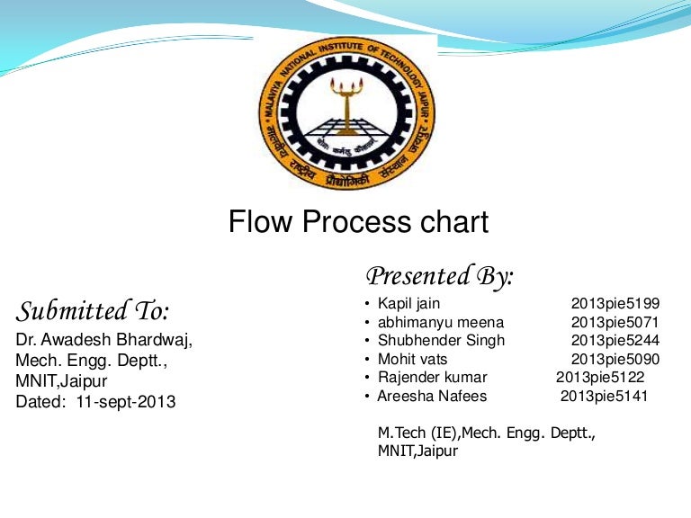 Flow Process Chart
