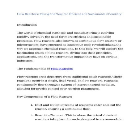 Flow Reactors.pdf