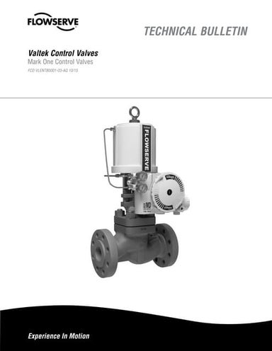 Flowserve Valtek Mark One Control Valve