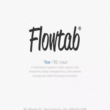 Flowtab PPT
