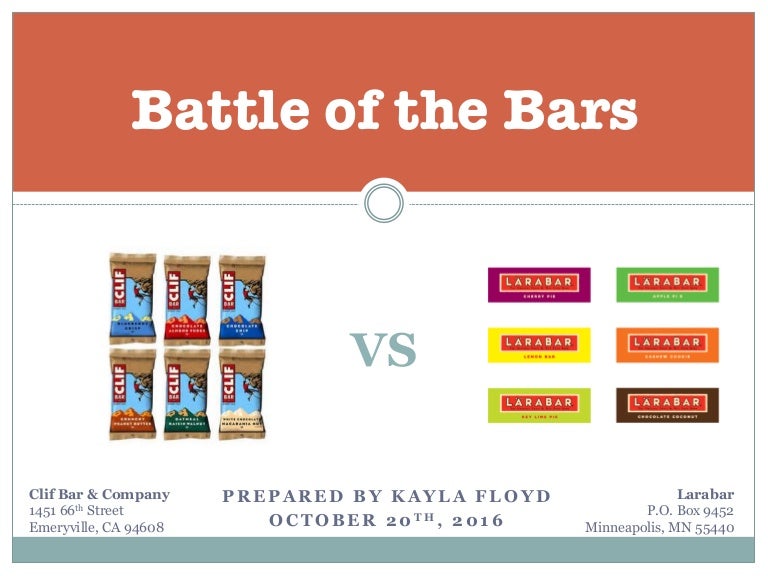 Clif Bar vs Larabar Brand Comparison