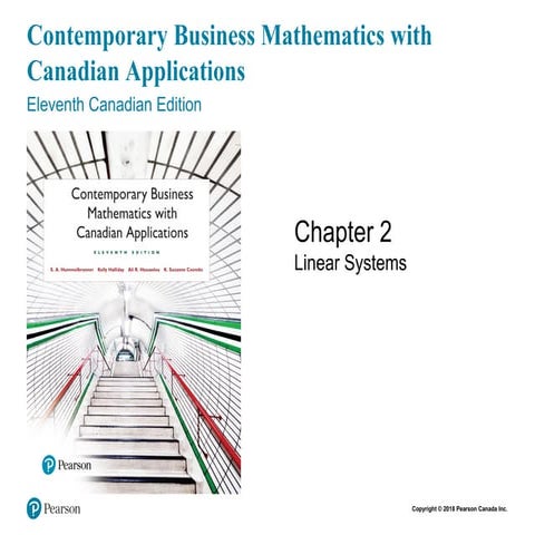Contemporary business mathematics with canadian applications