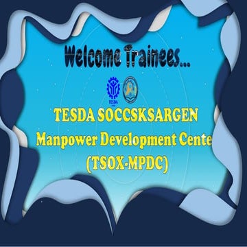 Competency Based Training TMC1 | PPTX