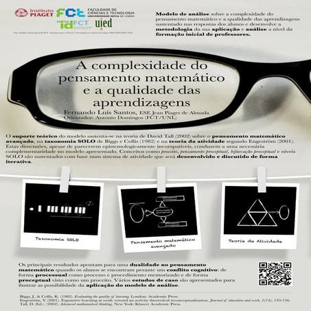 A complexidade do pensamento matemático e a qualidade das aprendizagens