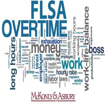 FLSA Overtime Rule Changes:  Preparing for Compliance