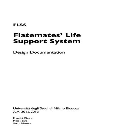 FLSS: documento di design