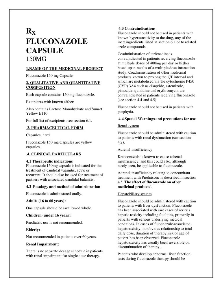 fluconazole 150 mg en francais