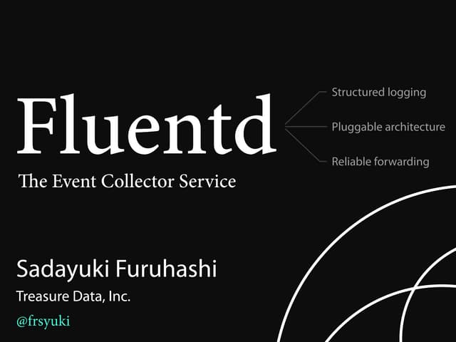 Fluentd meetup