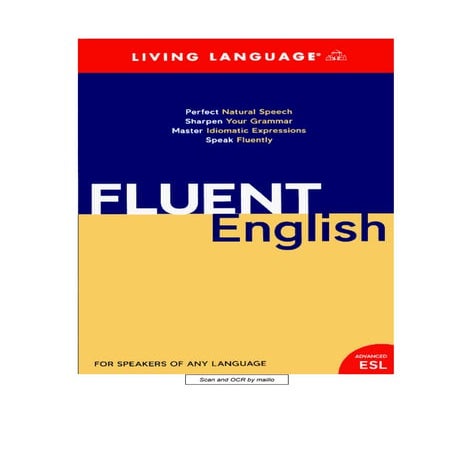 Fluent english