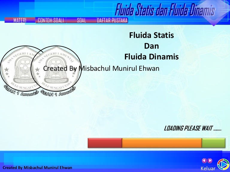 Fluida Dinamis Dan Statis Misbachul Munirul Ehwan