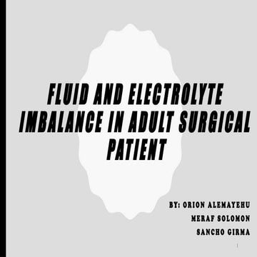 Fluid and Electrolyte Seminar for C1.pptx