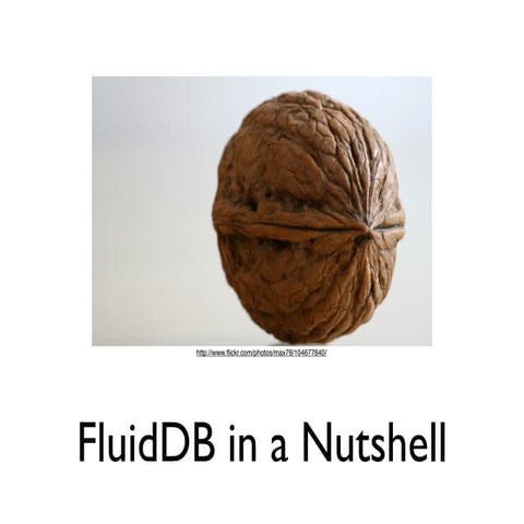 FluidDB in a nutshell