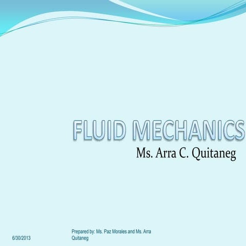 Fluid Dynamics