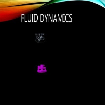 Fluid dynamics