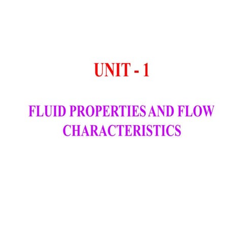 Fluid Mechanics.pptx study of fluids is very important