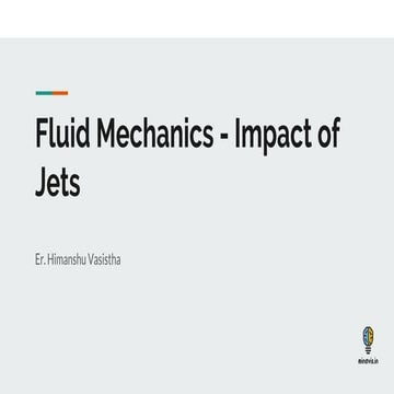 Mechanical Engineering-Fluid mechanics-impact of jets