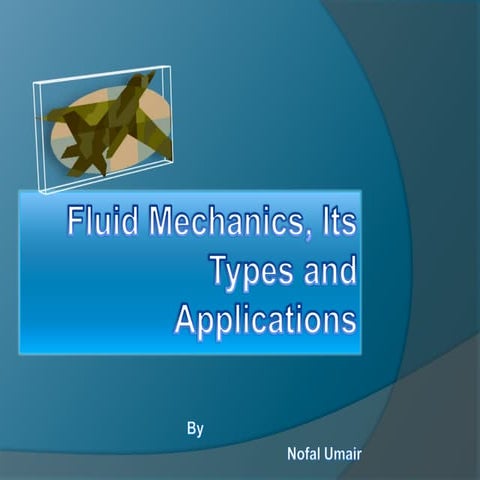 Fluid mechanics applications