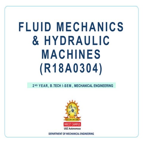 Fluid Mechanics & Hydraulic Digital Material.pdf