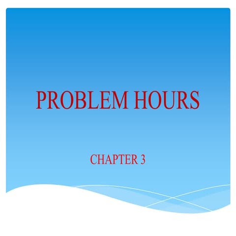 Fluid mechanics prolem hour 3