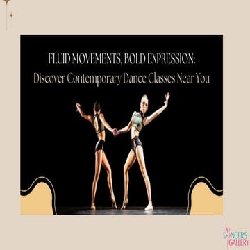 Beyond Technique: Contemporary Dance Classes for Artistic Growth | PDF