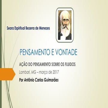 Espírito , Materia e Fluidos - Kardec - Espiritismo