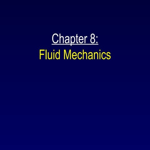 Fluids mechanics and hydraulic macheiner