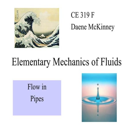 Water Resources Engineering 3rd Edition Chin Solutions Manual | PDF