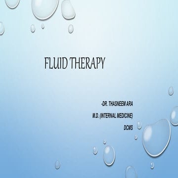 IV FLUIDS, TYPES AND CLASSIFICATION pptx | PPTX