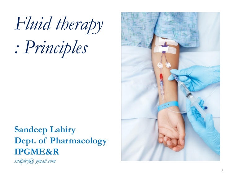 Fluid therapy Principles