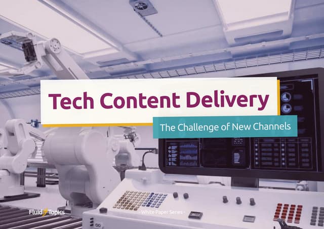 Fabrice Lacroix - Connecting a Chatbot to Your Technical Content: Myth and Re...