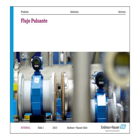 Flujo pulsante presentacion