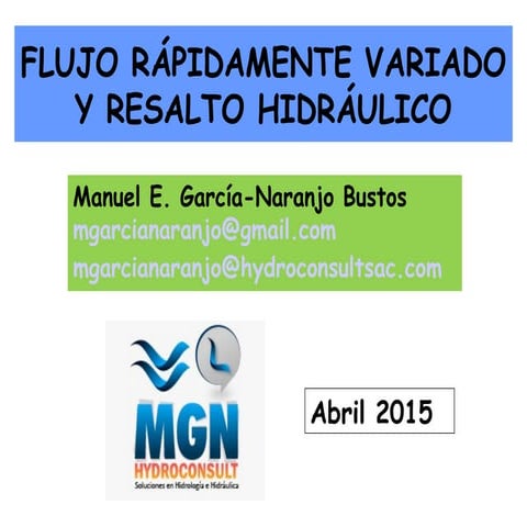 Flujo rápidamente variado