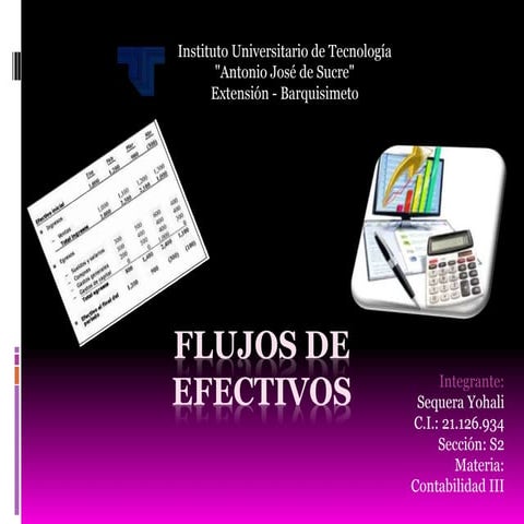 Flujos de efectivos