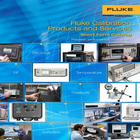 New Calibration Product Catalog by Fluke Calibration