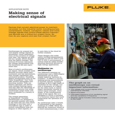 Fluke making sense-of-electrical-signals