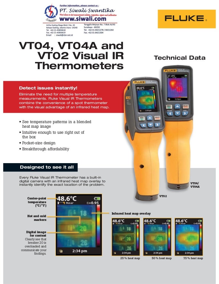 Fluke FLK-VT-Hard Case for VT02 and VT04 Series