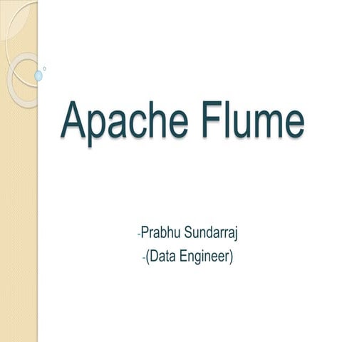 Apache Flume