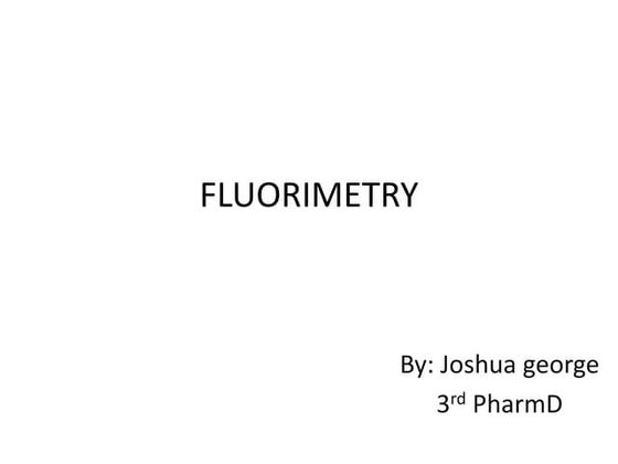 Thermal Analysis and fluorescence spectrscopy.pptx