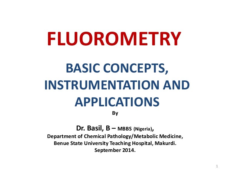 Fluorometry