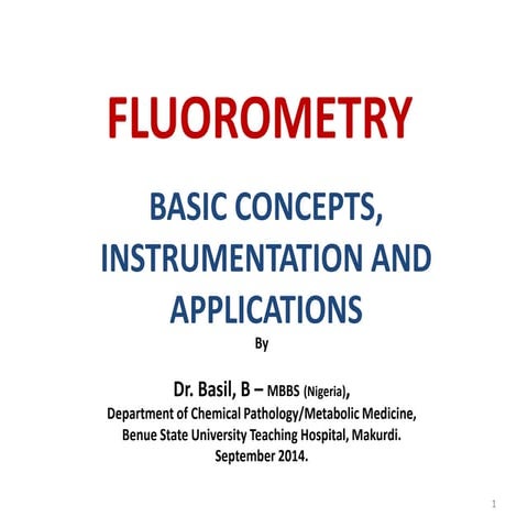 Fluorometry