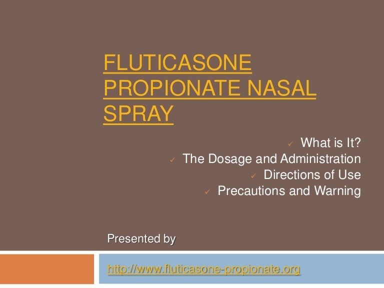 Fluticasone Propionate Nasal Spray