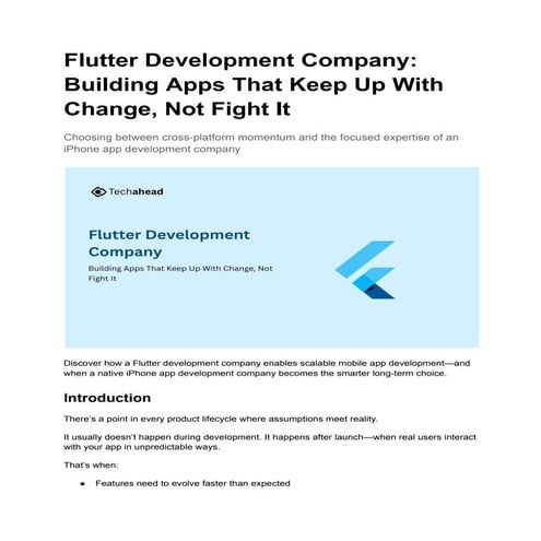 Flutter Development Company_ Building Apps That Keep Up With Change ...