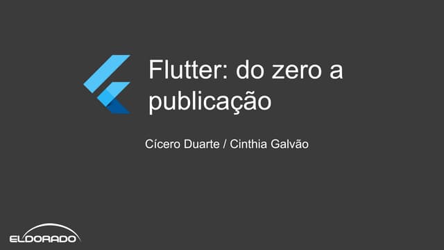 Flutter do zero a publicacao
