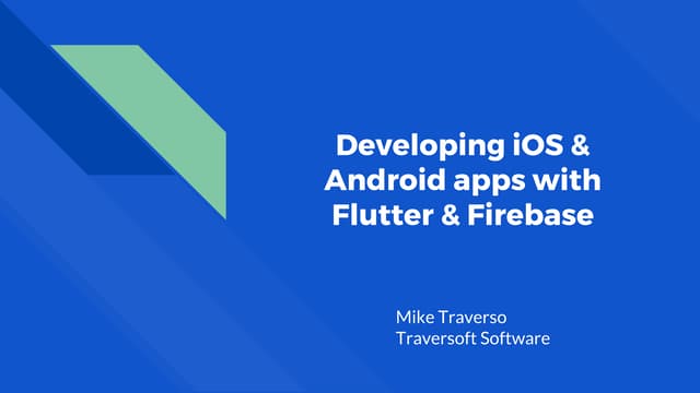 Flutter - DevFestDC