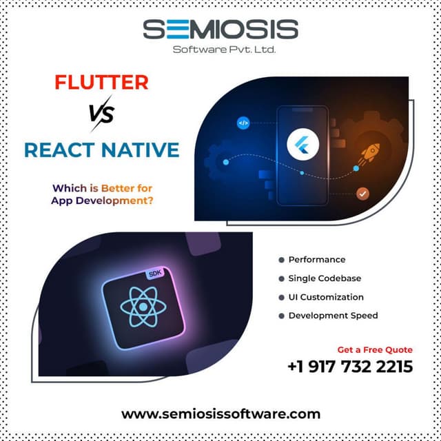Flutter VS React Native: Which is Better for Web Development? | PDF