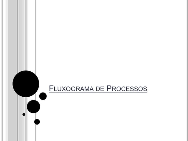 Fluxograma de-processos