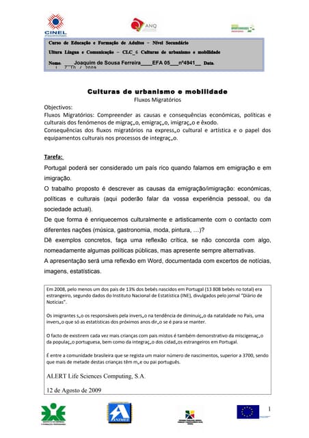 Fluxos Migratorios Clc 6