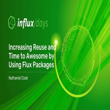 Increasing Reuse and Time to Awesome by Using Flux Packages | Nathaniel Cook ...