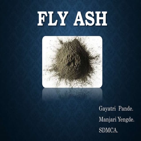 Fly ash disposal | PPT